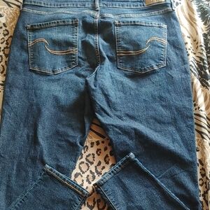 Signature Blue Modern Skinny Jeans Sz 34 X 32